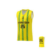 Basketball Jersey Flash - Yellow